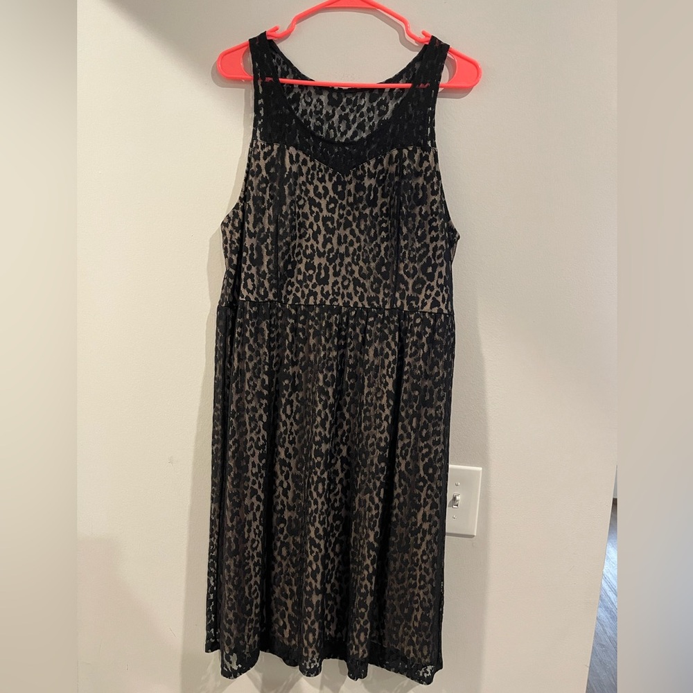 Lane Bryant Leopard Print Dress